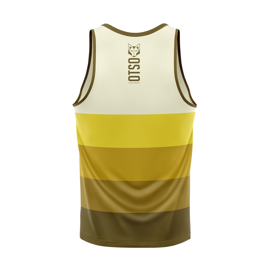 OTSO Herren Lauf-Singlet - Yellow – Produktansicht 2
