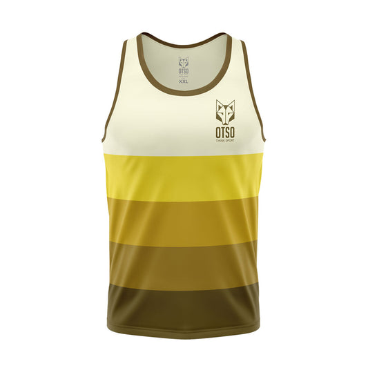 OTSO Herren Lauf-Singlet - Yellow – Produktansicht