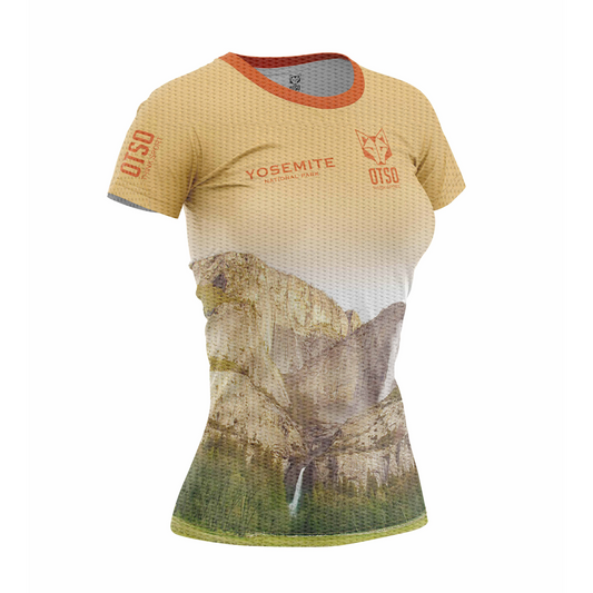 OTSO Damen Kurzarm-Funktionsshirt - Yosemite – Produktansicht