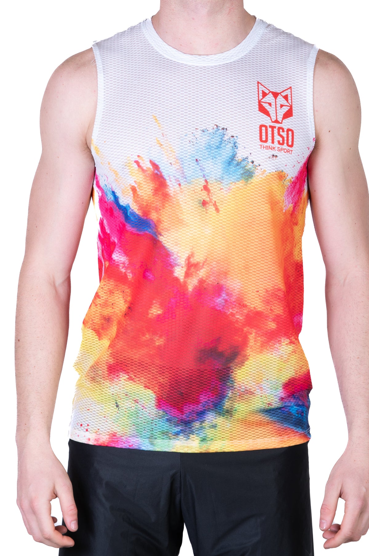 OTSO Herren Lauf-Tanktop - Colors – Produktansicht 9