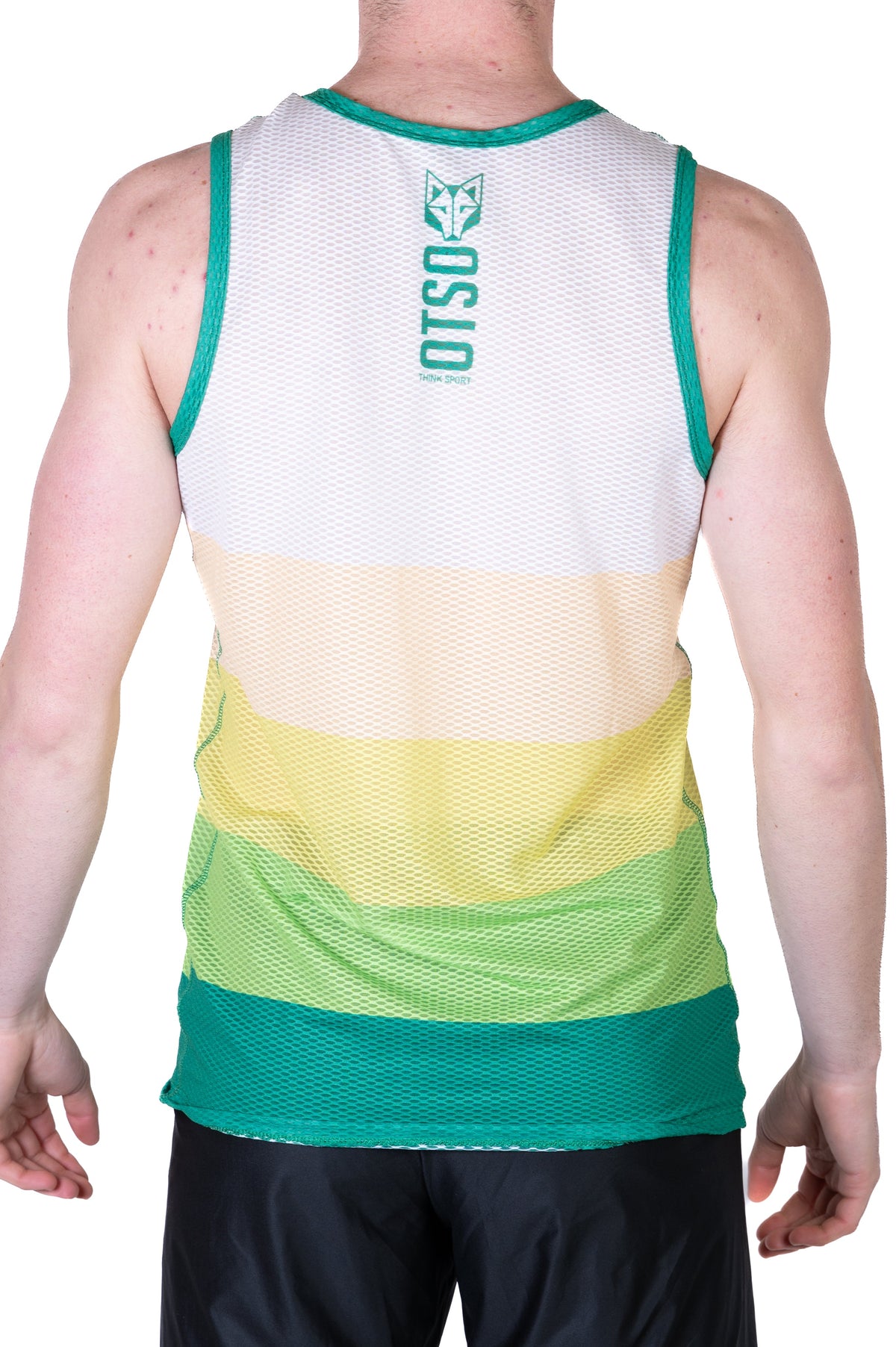 OTSO Herren Lauf-Singlet - Green – Produktansicht 9