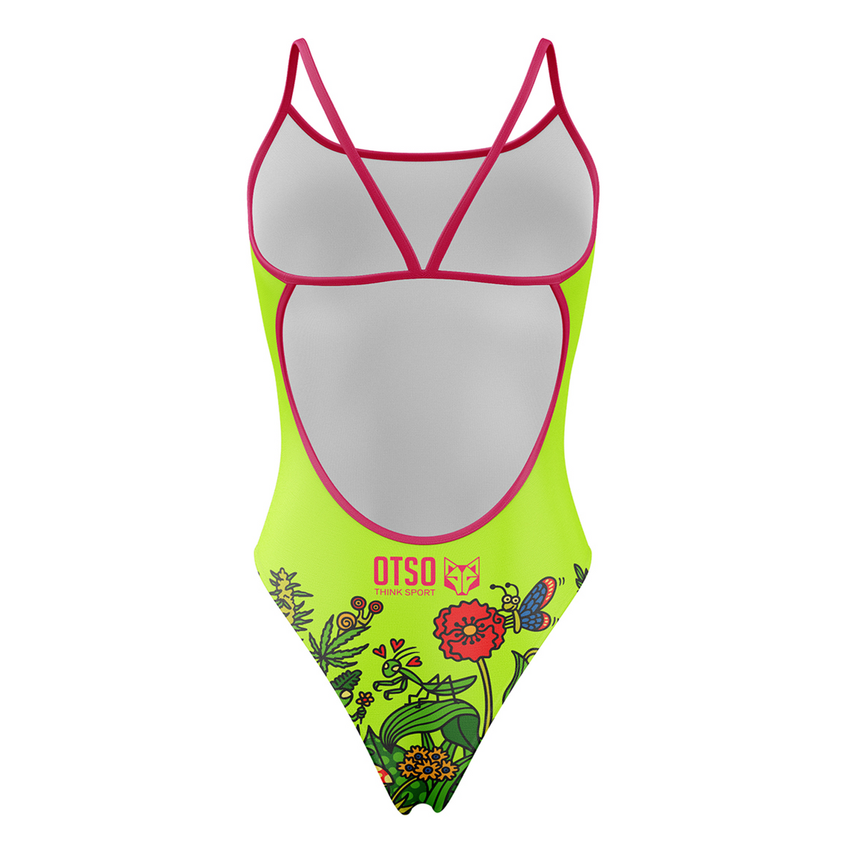OTSO Damen Badeanzug - Kukuxumusu Forest – Produktansicht 2