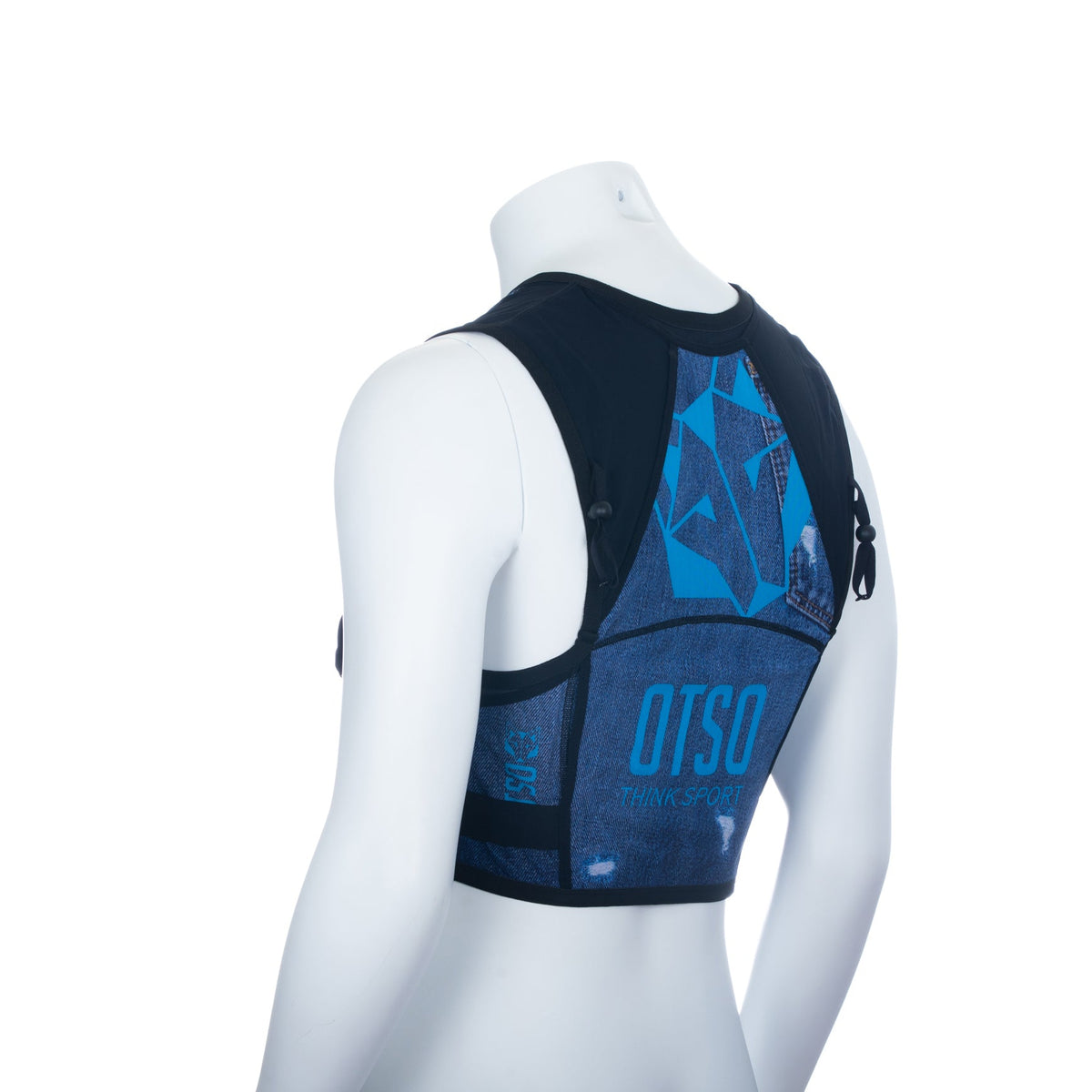 OTSO Trailrunning-Rucksack - Blue Jeans – Produktansicht 23