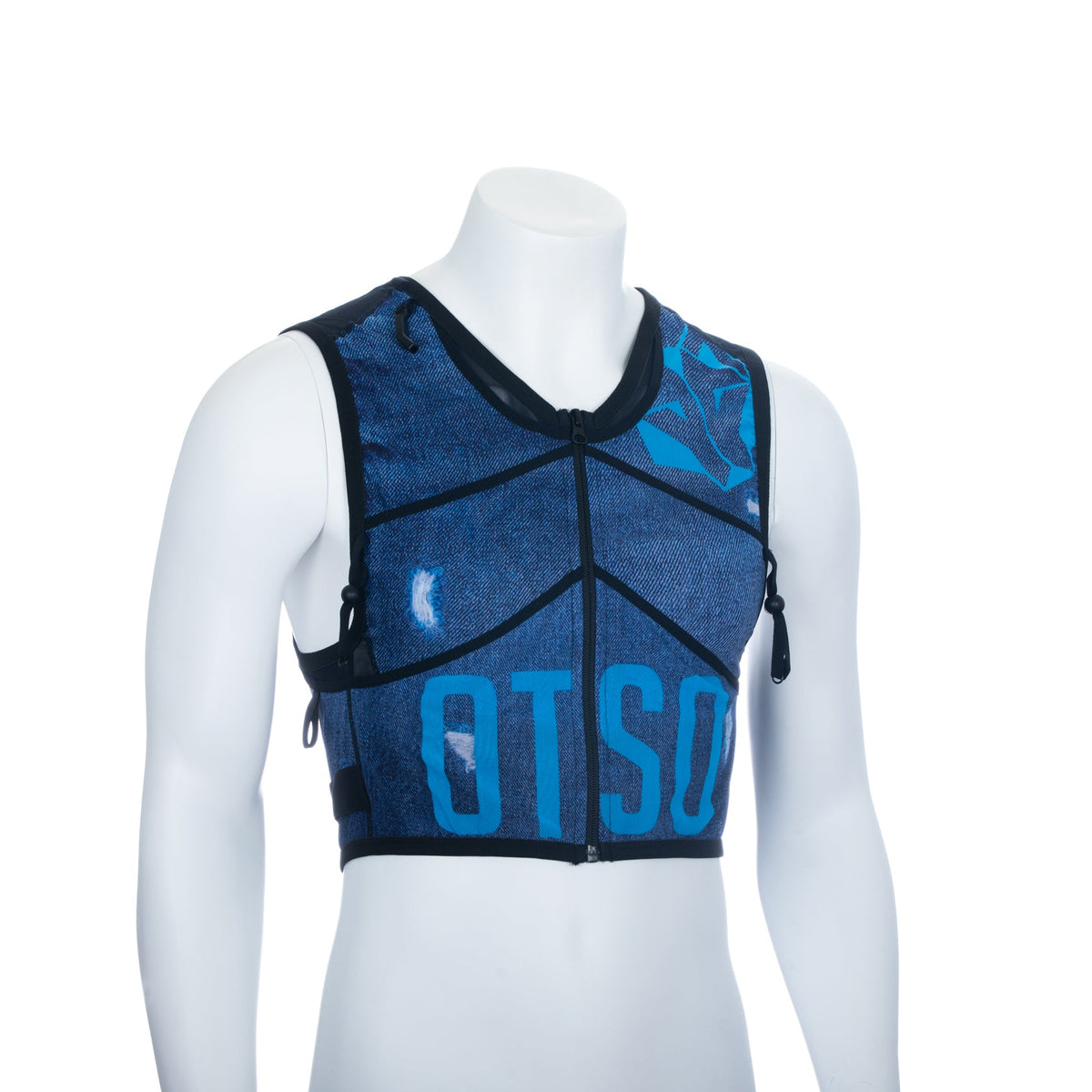OTSO Trailrunning-Rucksack - Blue Jeans – Produktansicht 37