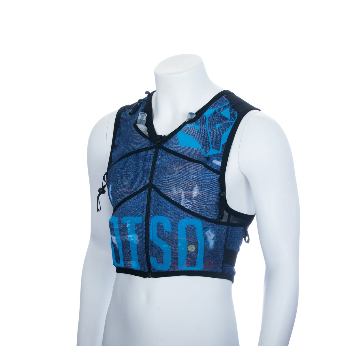 OTSO Trailrunning-Rucksack - Blue Jeans – Produktansicht 40