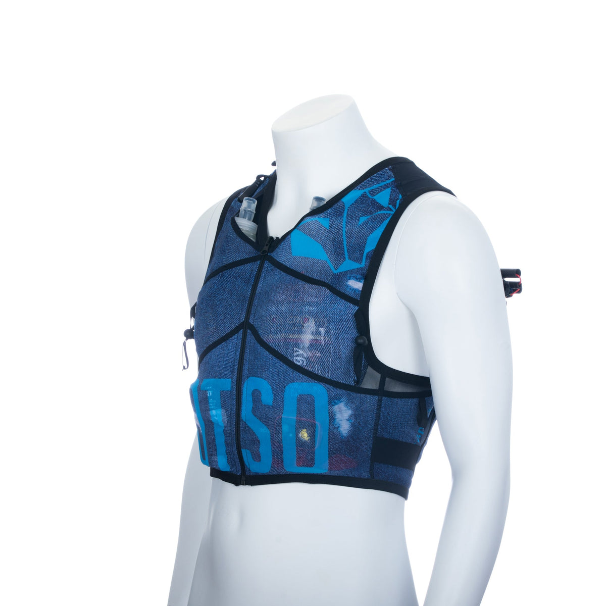 OTSO Trailrunning-Rucksack - Blue Jeans – Produktansicht 41