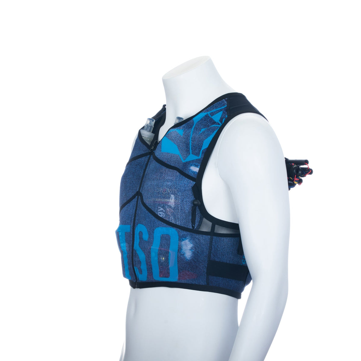 OTSO Trailrunning-Rucksack - Blue Jeans – Produktansicht 42