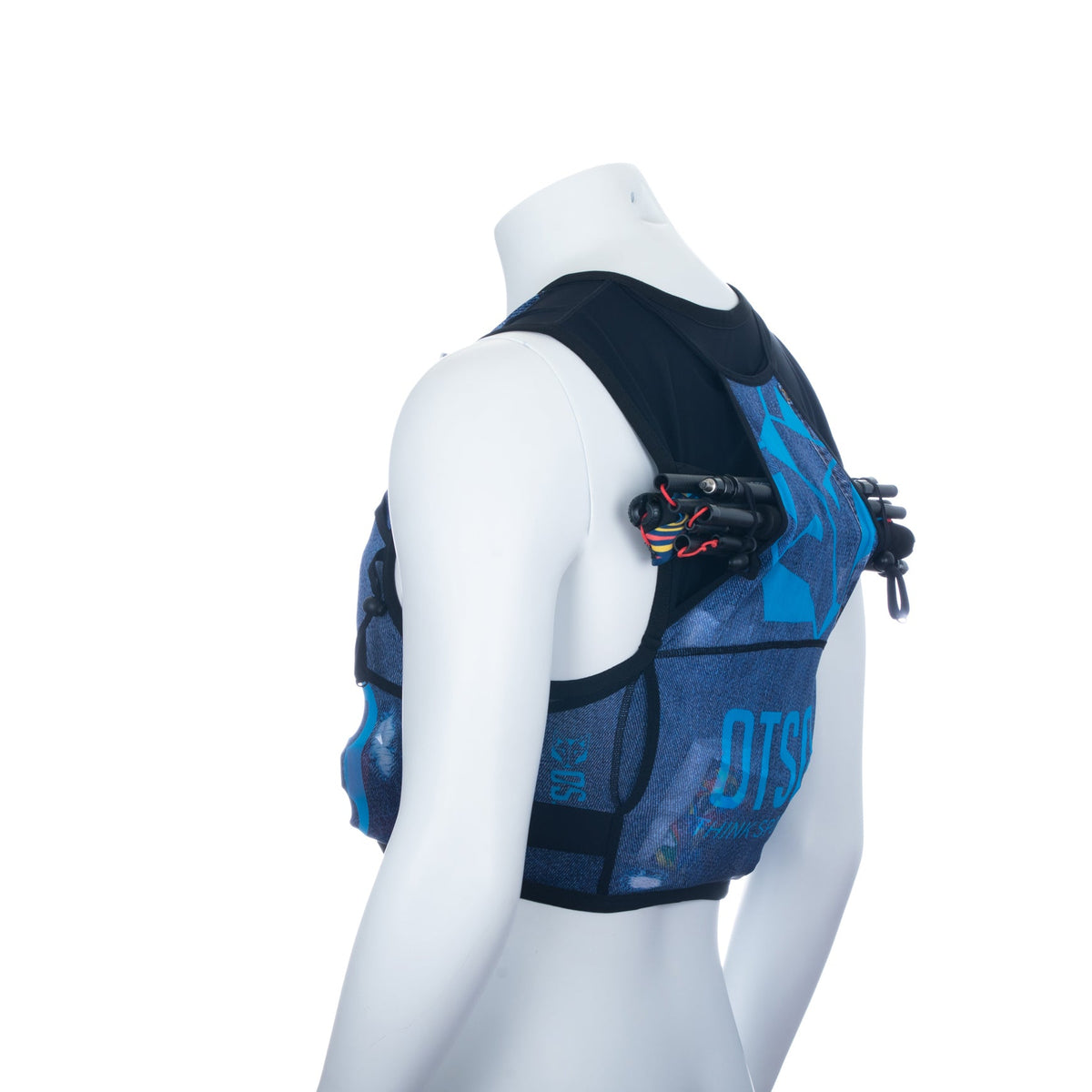 OTSO Trailrunning-Rucksack - Blue Jeans – Produktansicht 46