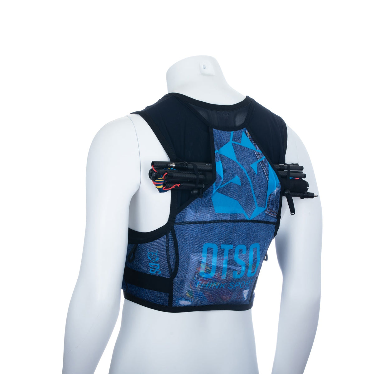 OTSO Trailrunning-Rucksack - Blue Jeans – Produktansicht 48