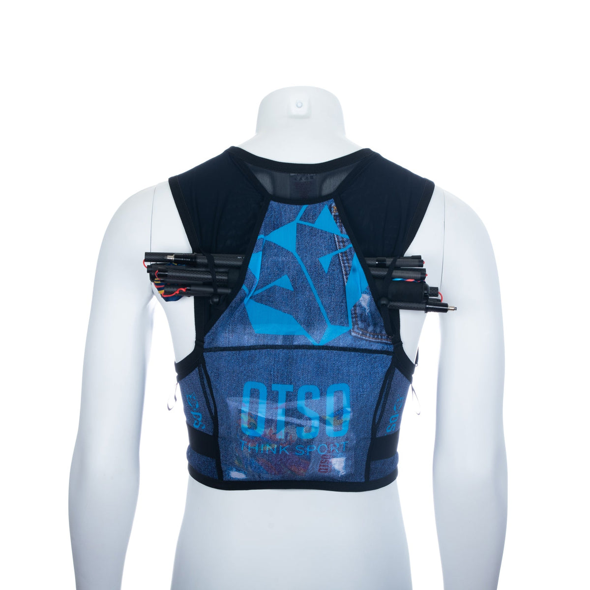 OTSO Trailrunning-Rucksack - Blue Jeans – Produktansicht 50