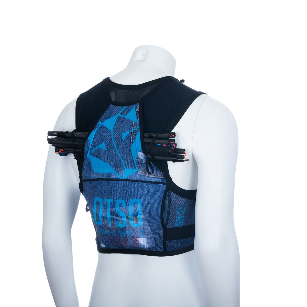 OTSO Trailrunning-Rucksack - Blue Jeans – Produktansicht 52