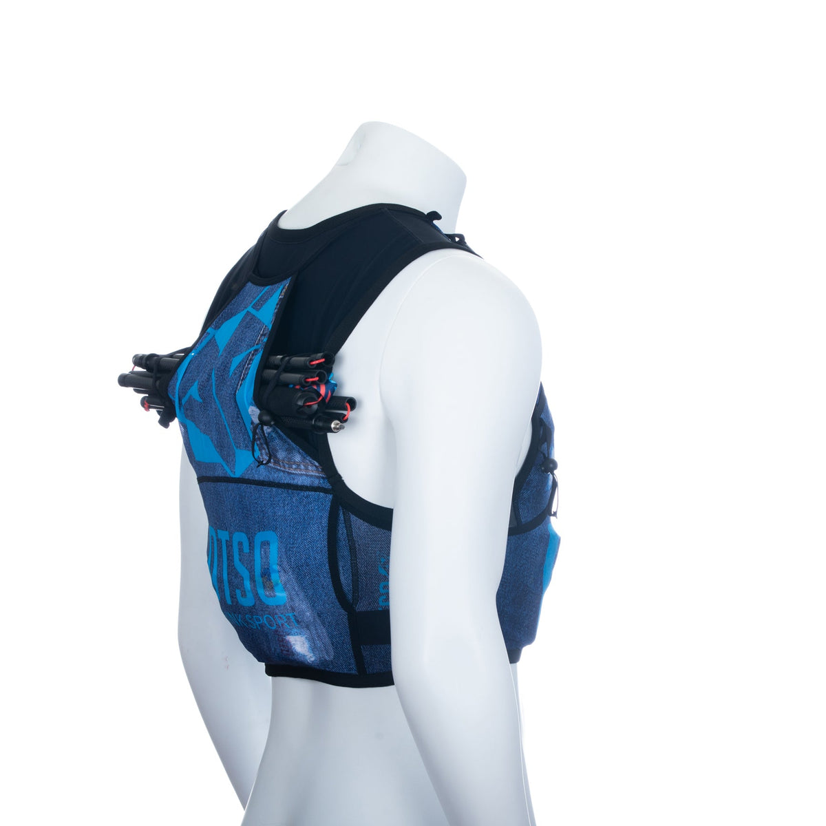 OTSO Trailrunning-Rucksack - Blue Jeans – Produktansicht 6