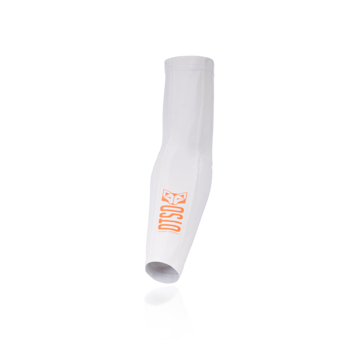 OTSO Ultraleichte Armsleeves - White & Fluo Orange – Produktansicht 4