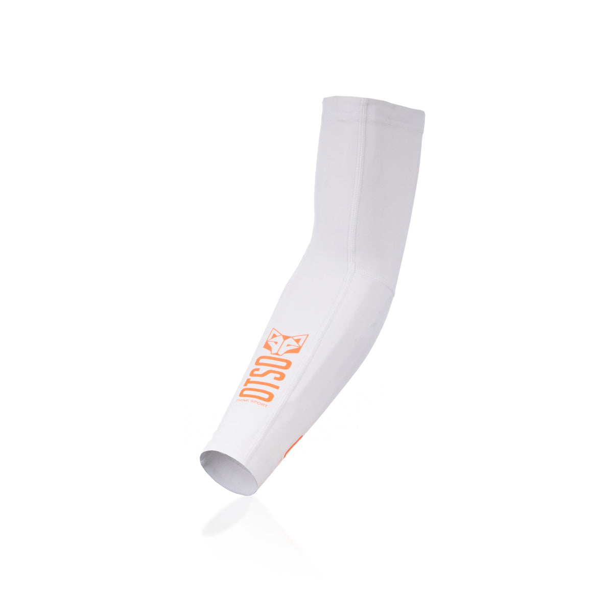 OTSO Ultraleichte Armsleeves - White & Fluo Orange – Produktansicht 6
