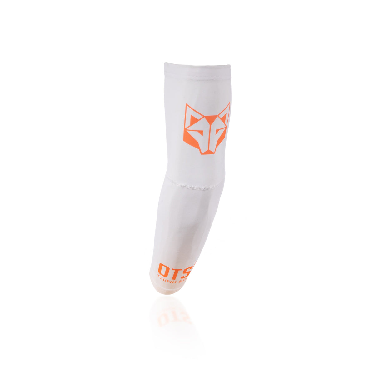 OTSO Ultraleichte Armsleeves - White & Fluo Orange – Produktansicht 14
