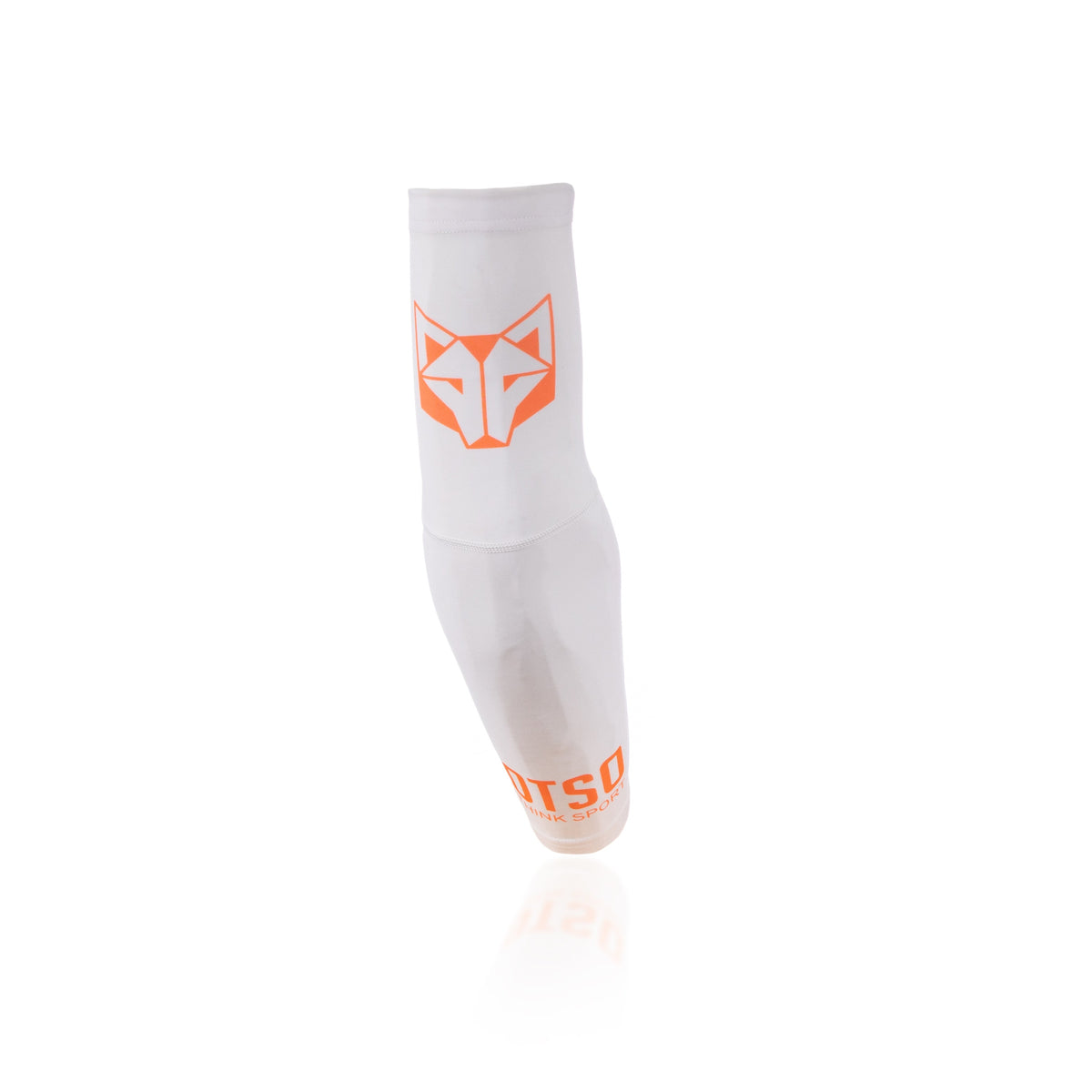 OTSO Ultraleichte Armsleeves - White & Fluo Orange – Produktansicht 16