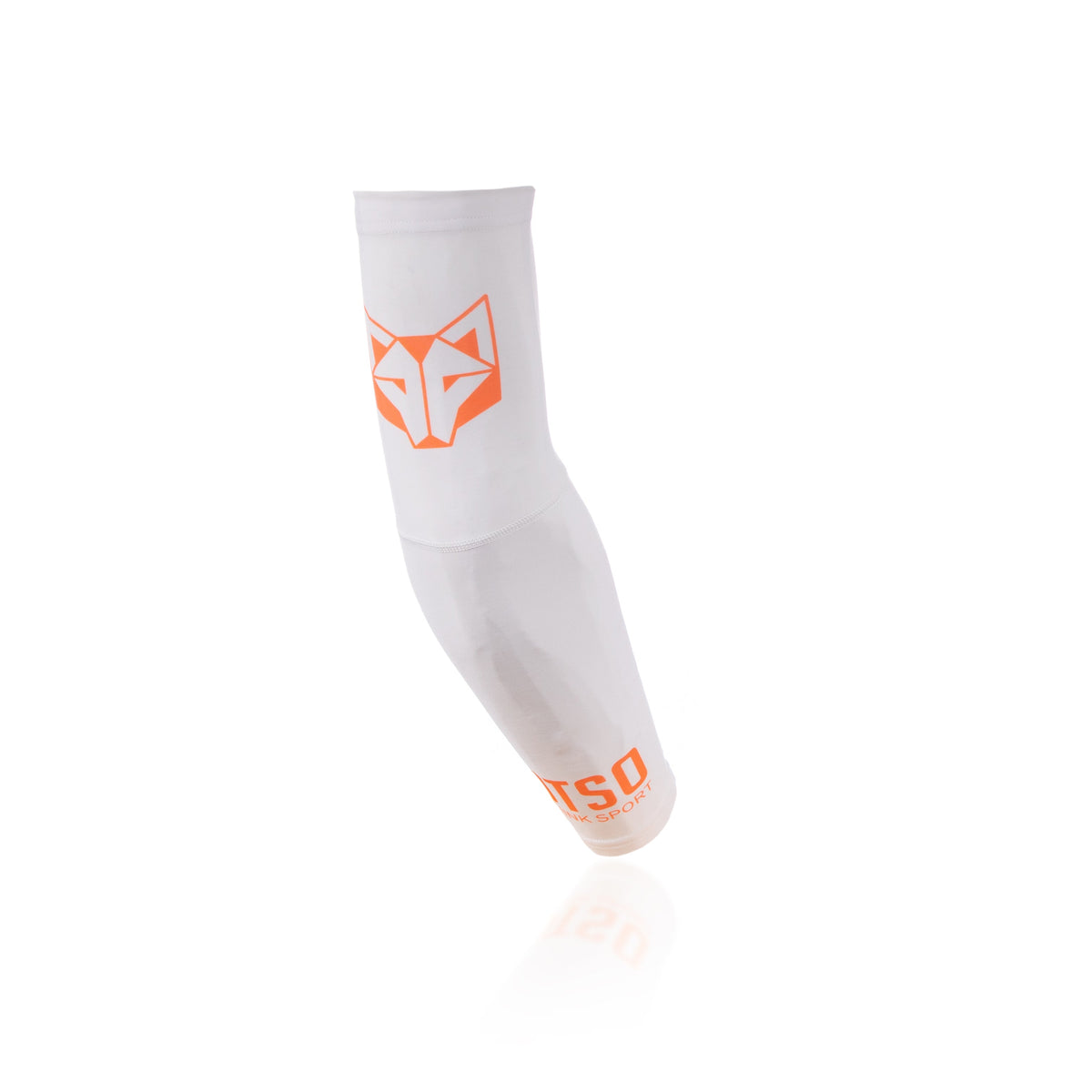 OTSO Ultraleichte Armsleeves - White & Fluo Orange – Produktansicht 17