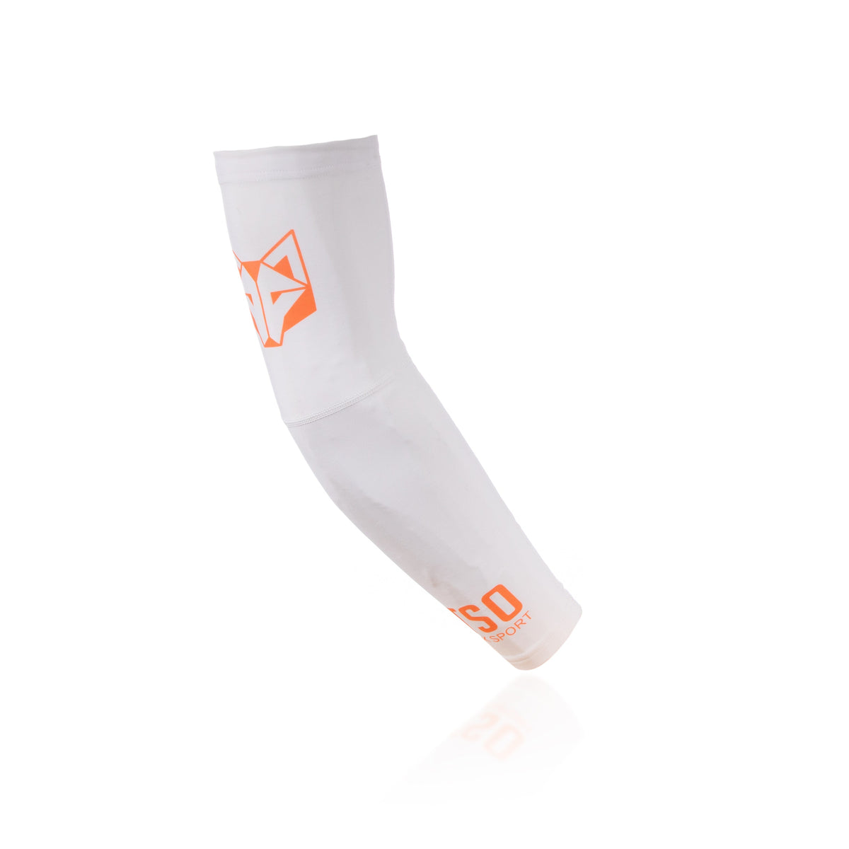 OTSO Ultraleichte Armsleeves - White & Fluo Orange – Produktansicht 19