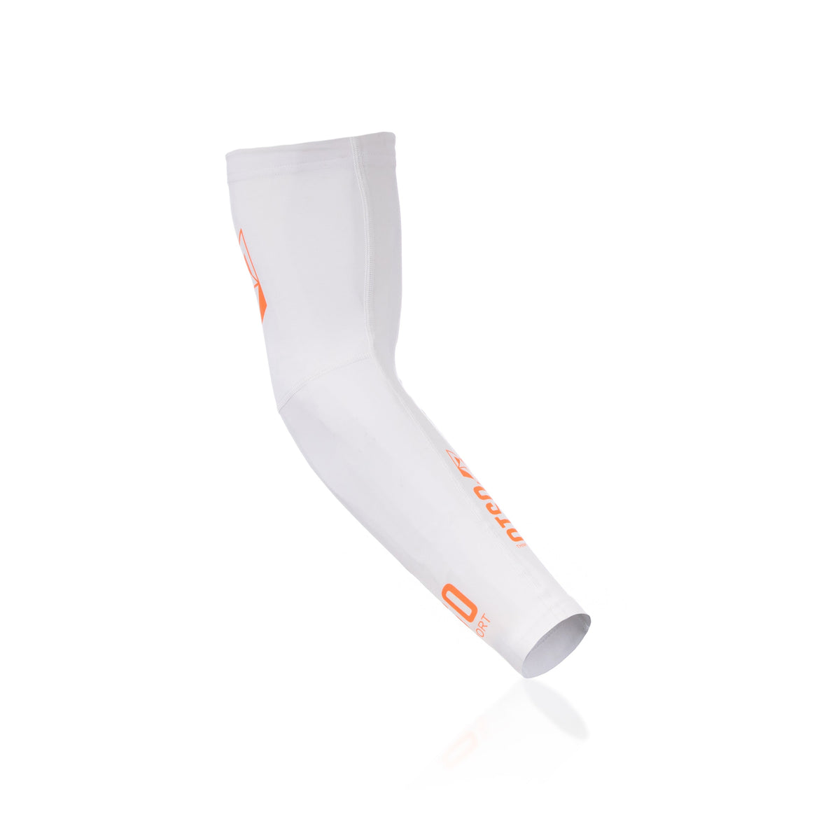 OTSO Ultraleichte Armsleeves - White & Fluo Orange – Produktansicht 23