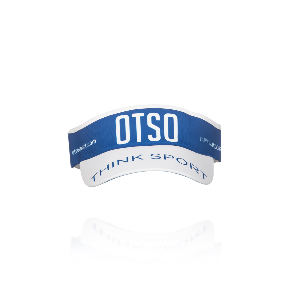 OTSO Sportvisier - Electric Blue & White – Produktansicht 2
