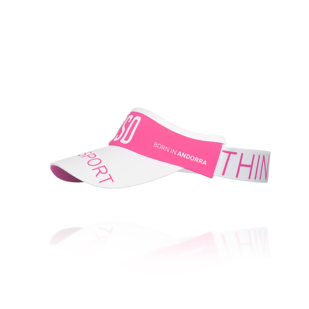 OTSO Sportvisier - Fluo Pink & White – Produktansicht 7