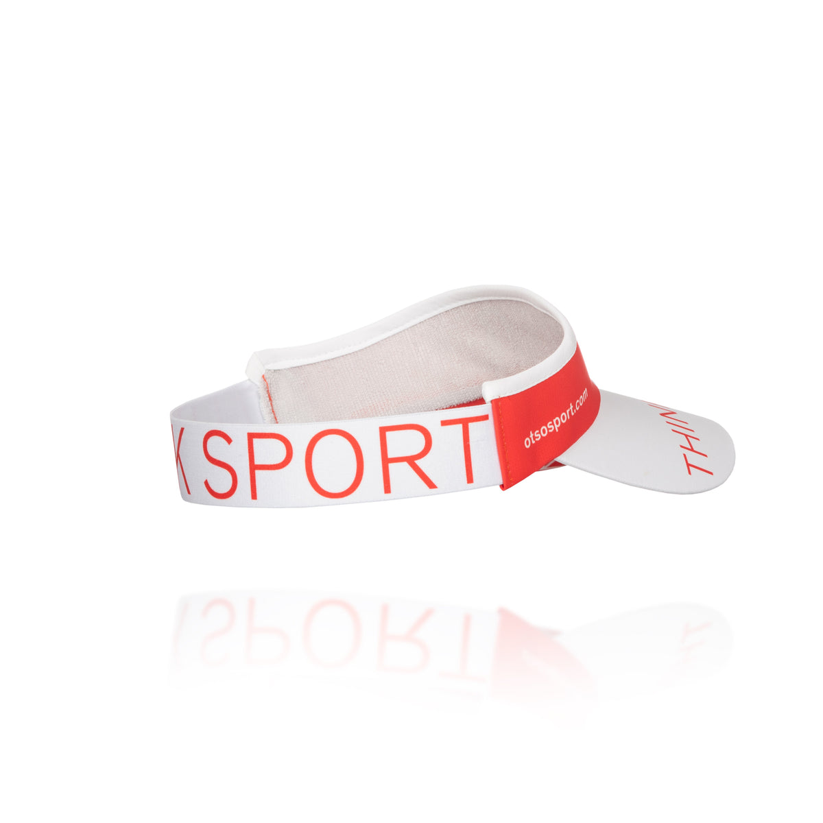 OTSO Sportvisier - Red & White – Produktansicht 18