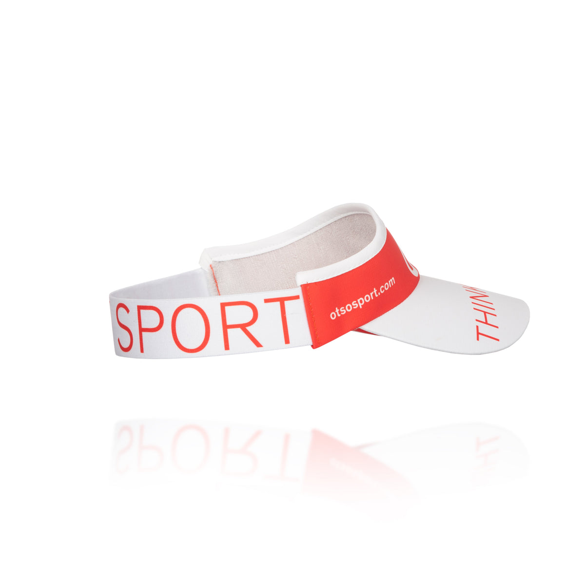 OTSO Sportvisier - Red & White – Produktansicht 19