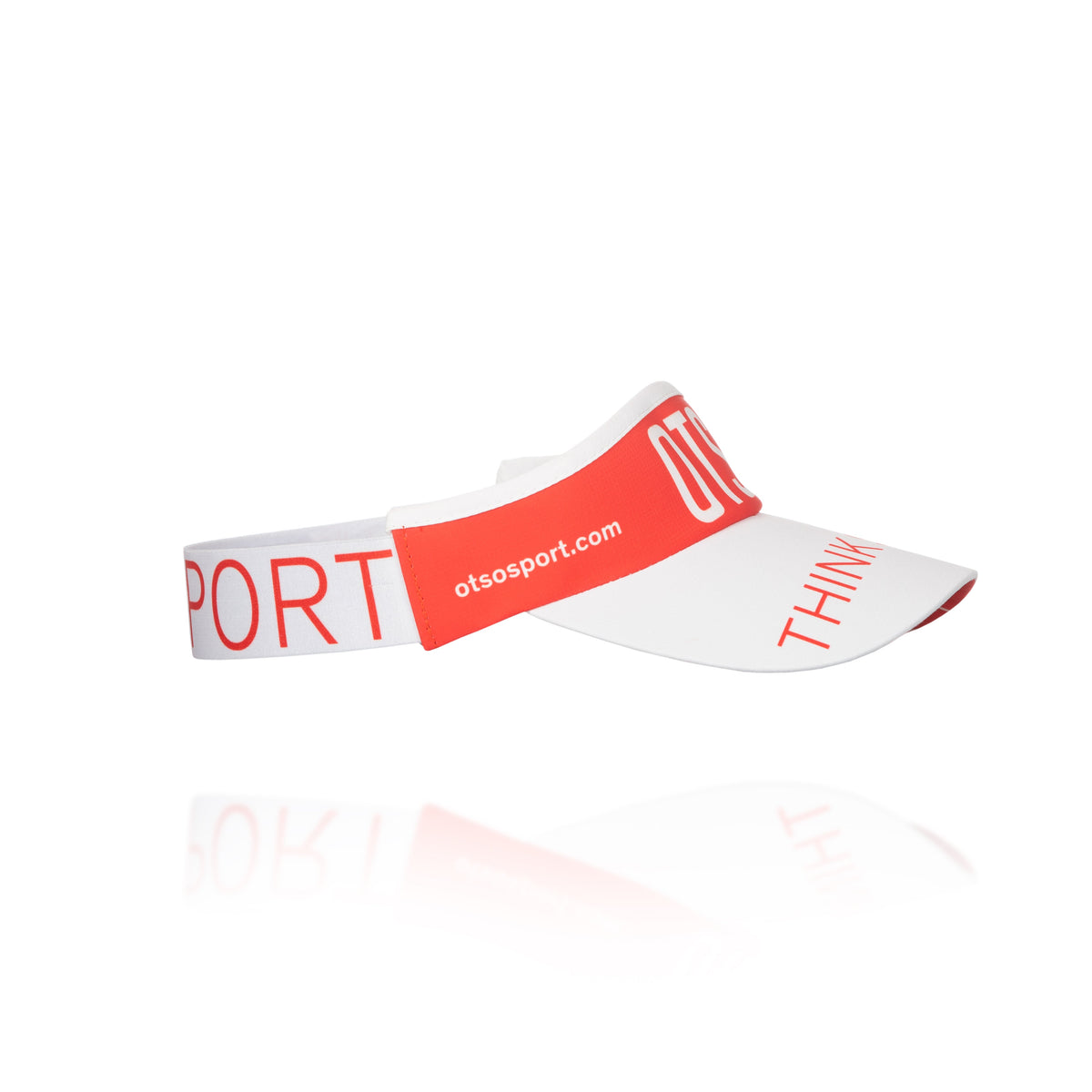 OTSO Sportvisier - Red & White – Produktansicht 21