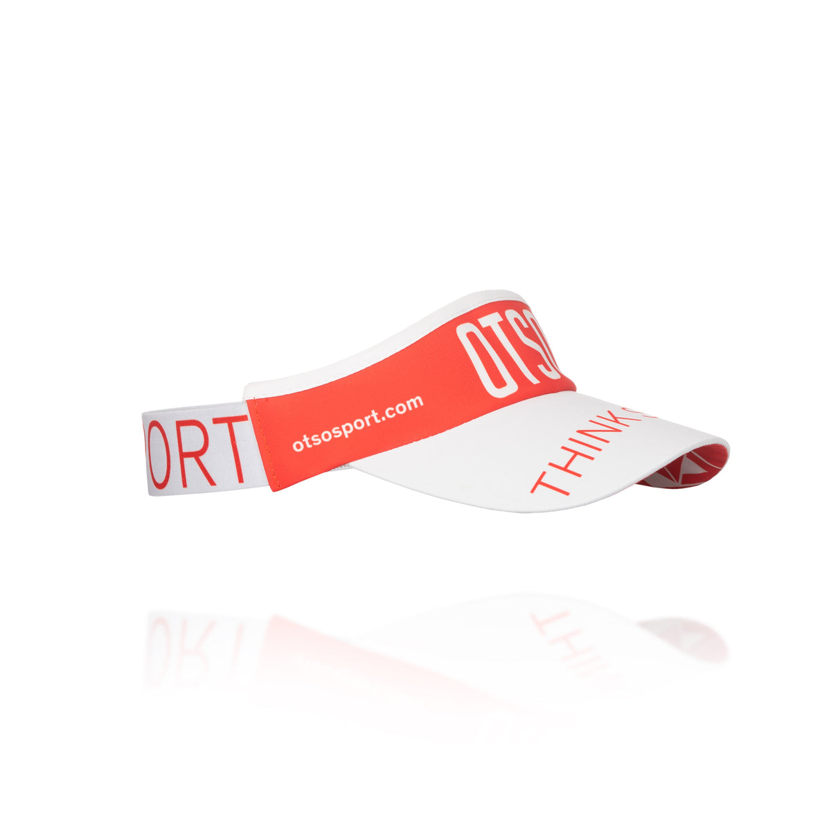 OTSO Sportvisier - Red & White – Produktansicht 22