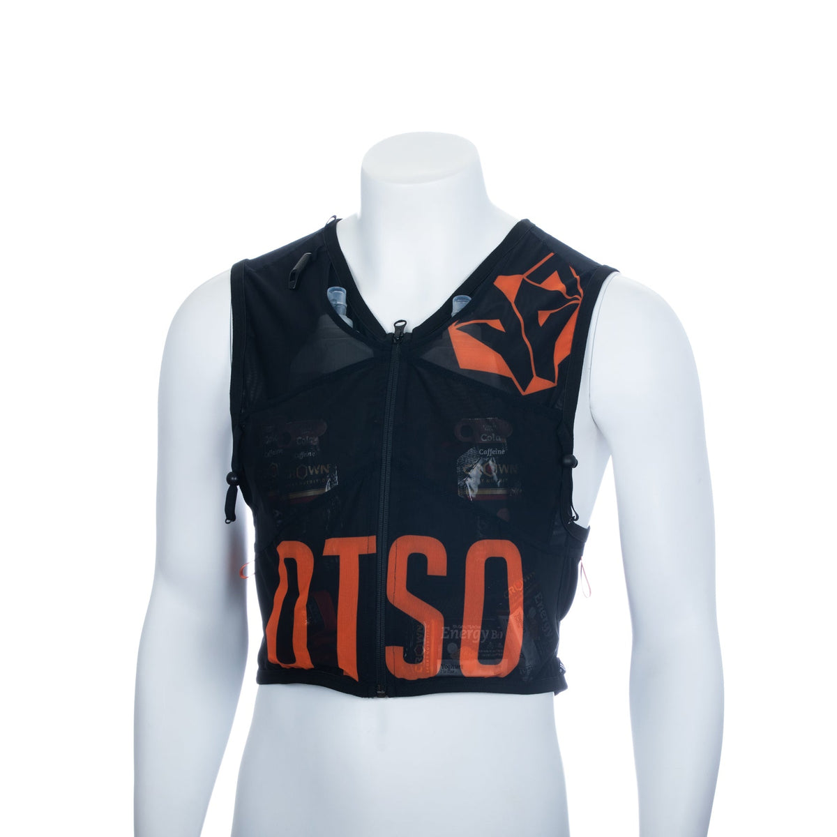 OTSO Trailrunning-Rucksack - Black & Orange – Produktansicht 30