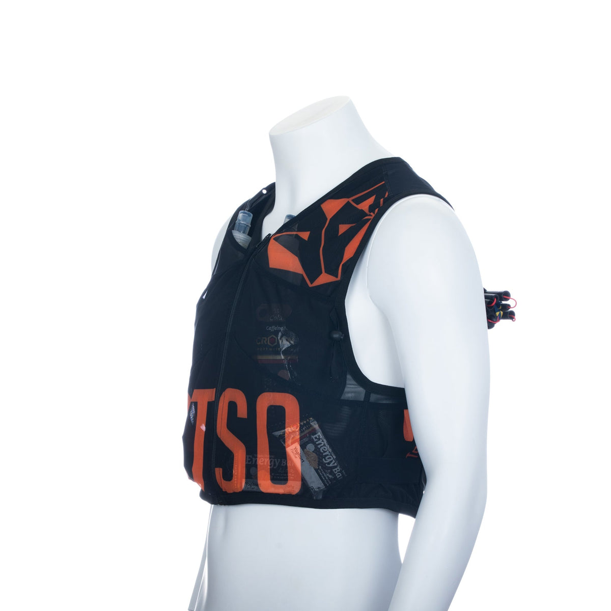 OTSO Trailrunning-Rucksack - Black & Orange – Produktansicht 33