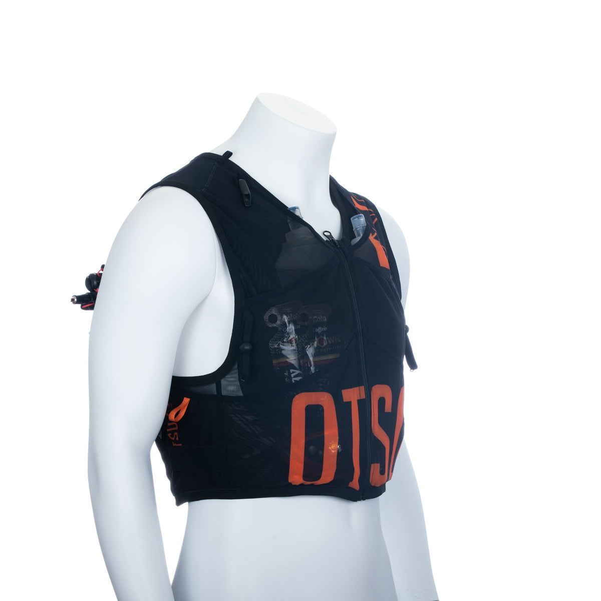 OTSO Trailrunning-Rucksack - Black & Orange – Produktansicht 50