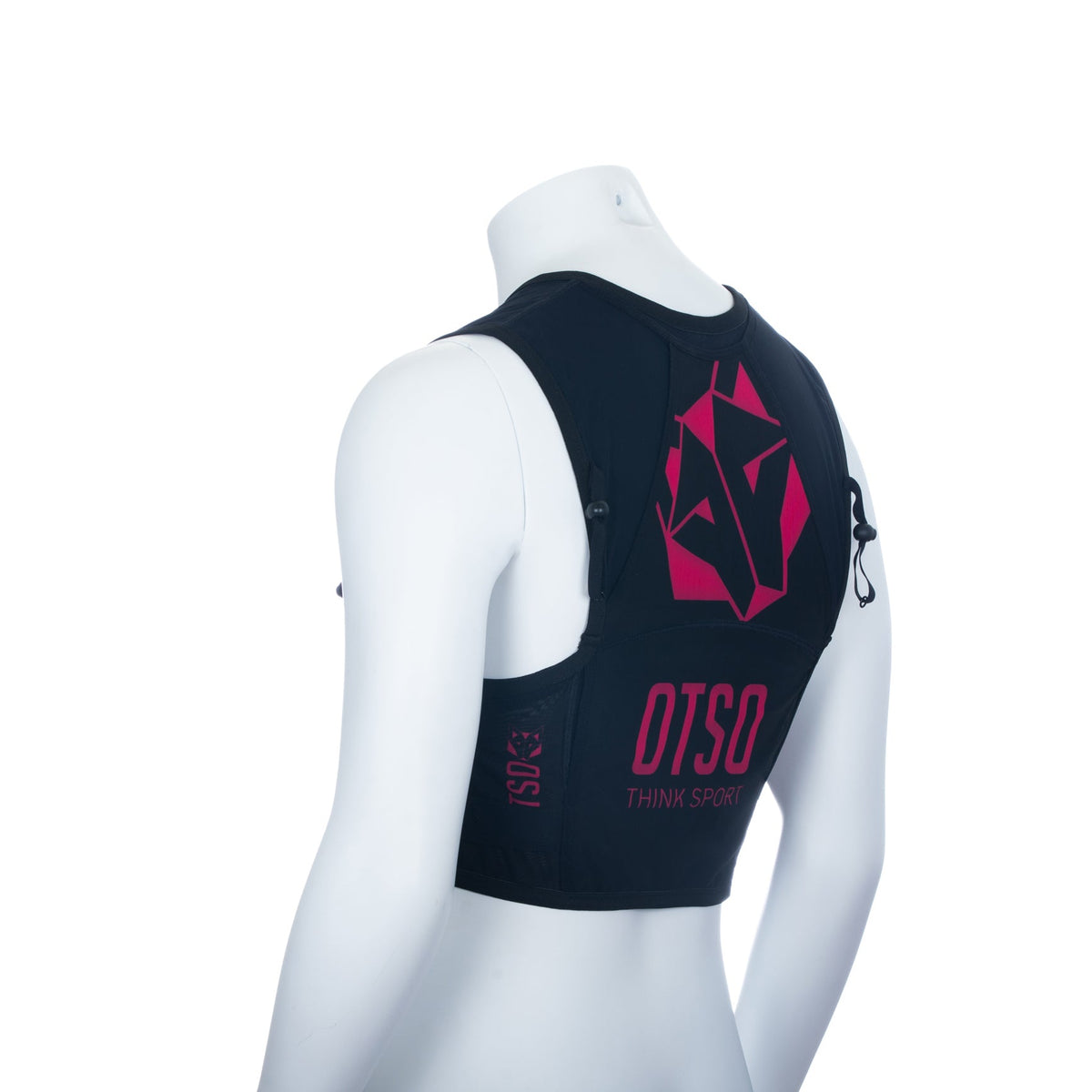 OTSO Trailrunning-Rucksack - Black & Pink – Produktansicht 9