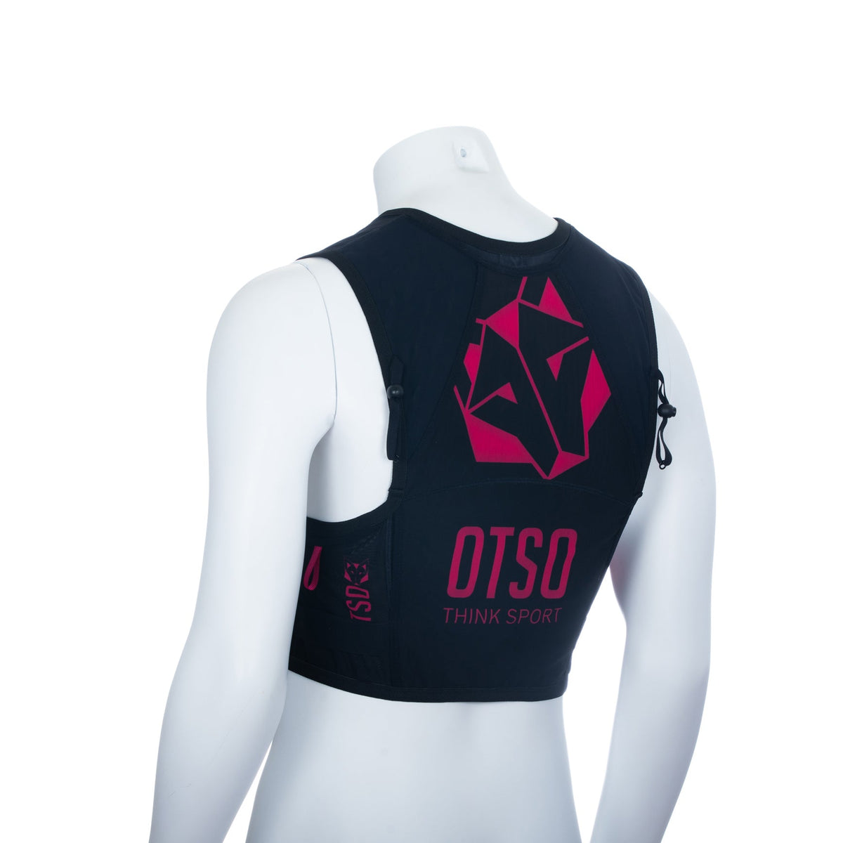 OTSO Trailrunning-Rucksack - Black & Pink – Produktansicht 10