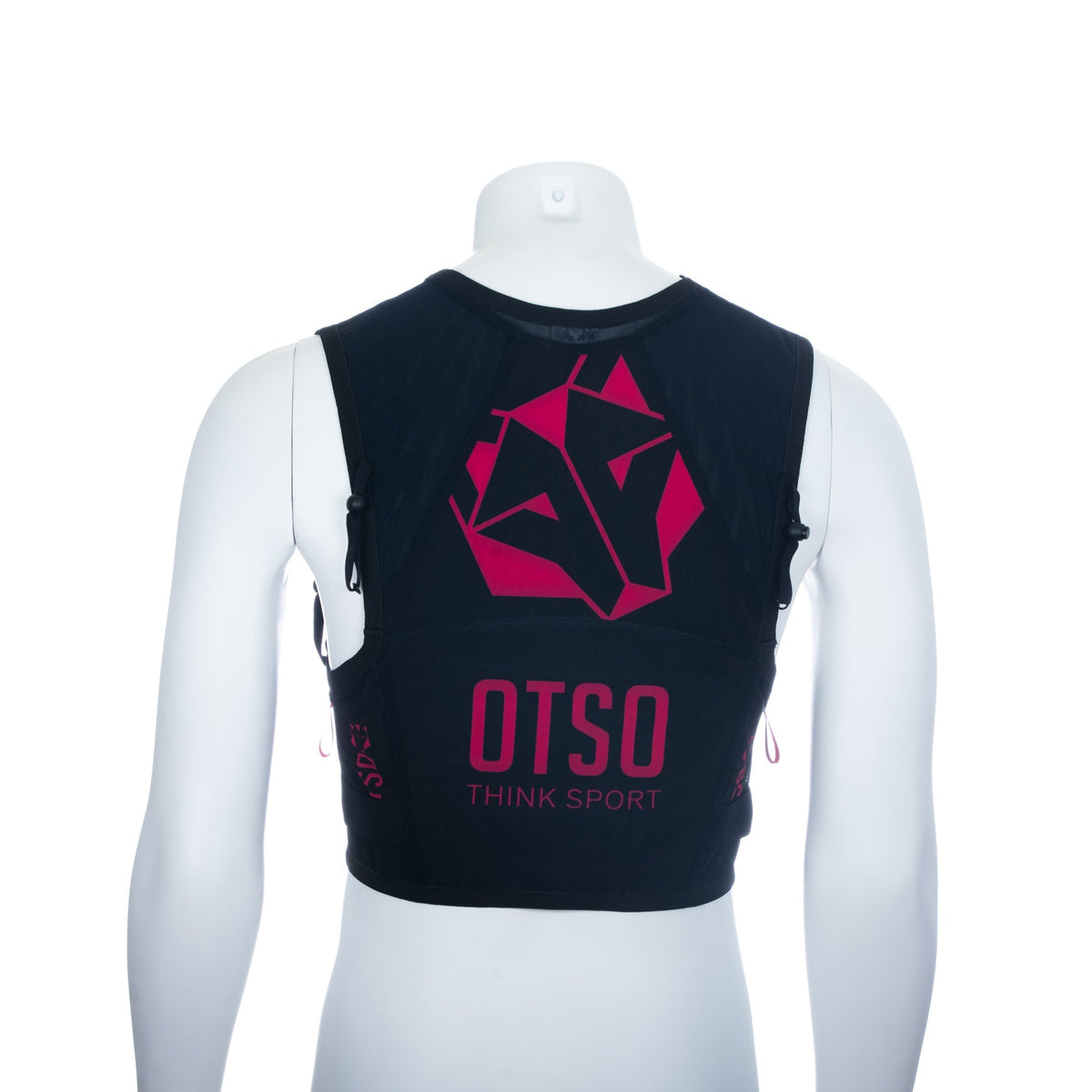 OTSO Trailrunning-Rucksack - Black & Pink – Produktansicht 12