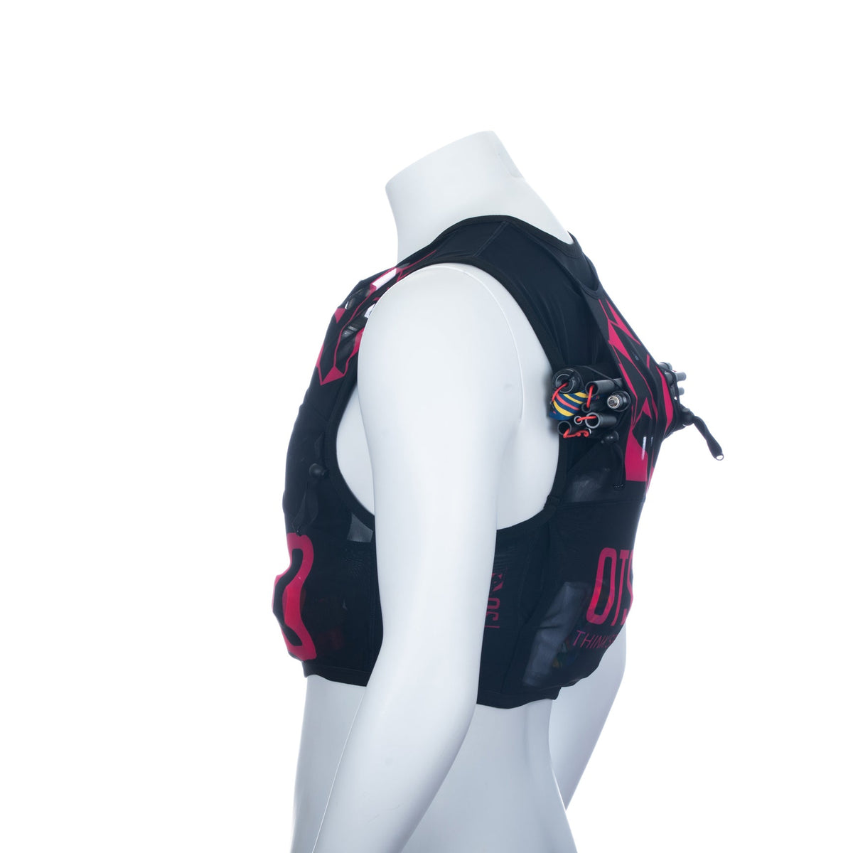 OTSO Trailrunning-Rucksack - Black & Pink – Produktansicht 31