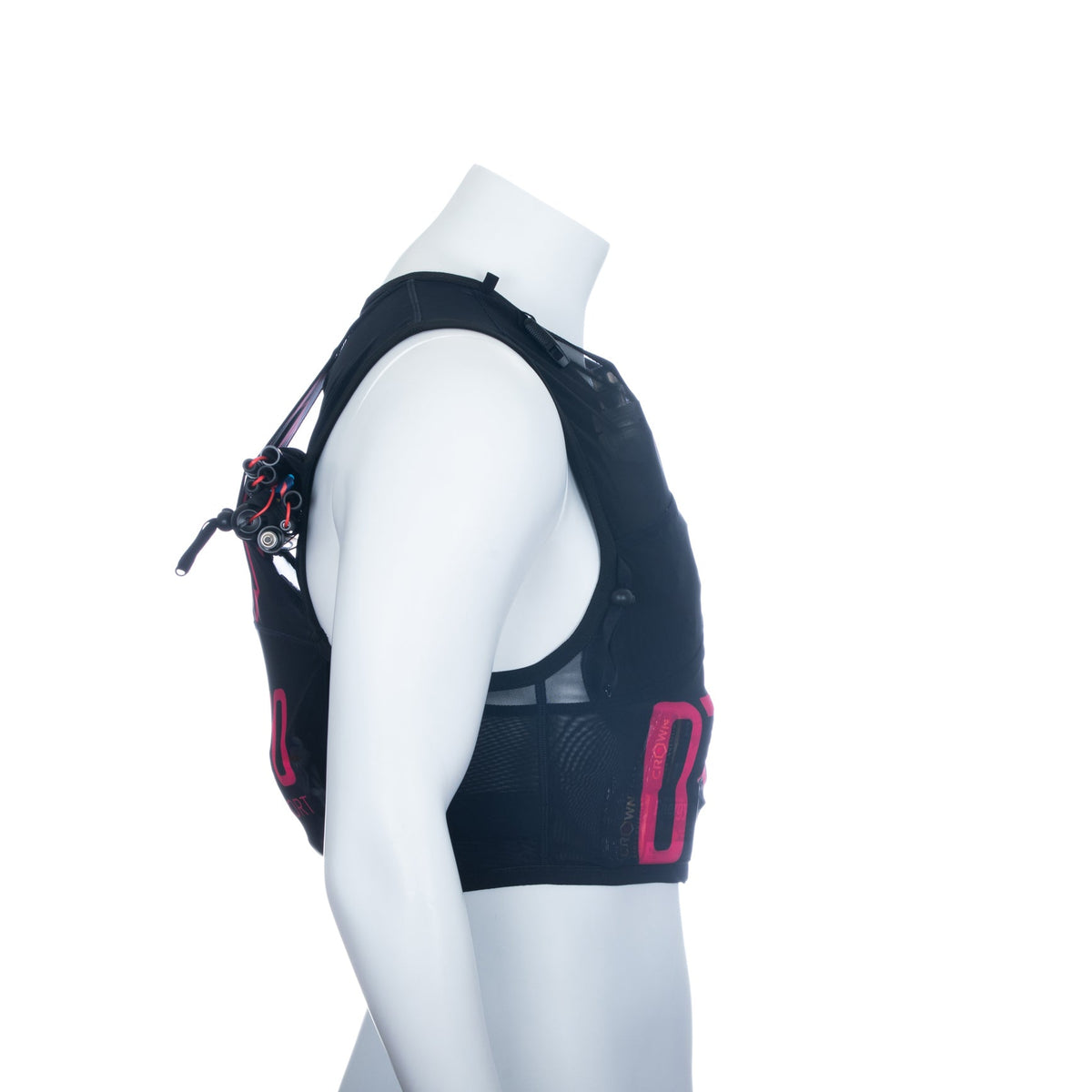 OTSO Trailrunning-Rucksack - Black & Pink – Produktansicht 42