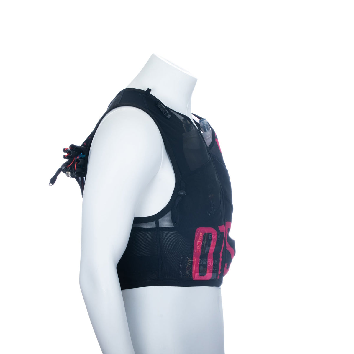 OTSO Trailrunning-Rucksack - Black & Pink – Produktansicht 43