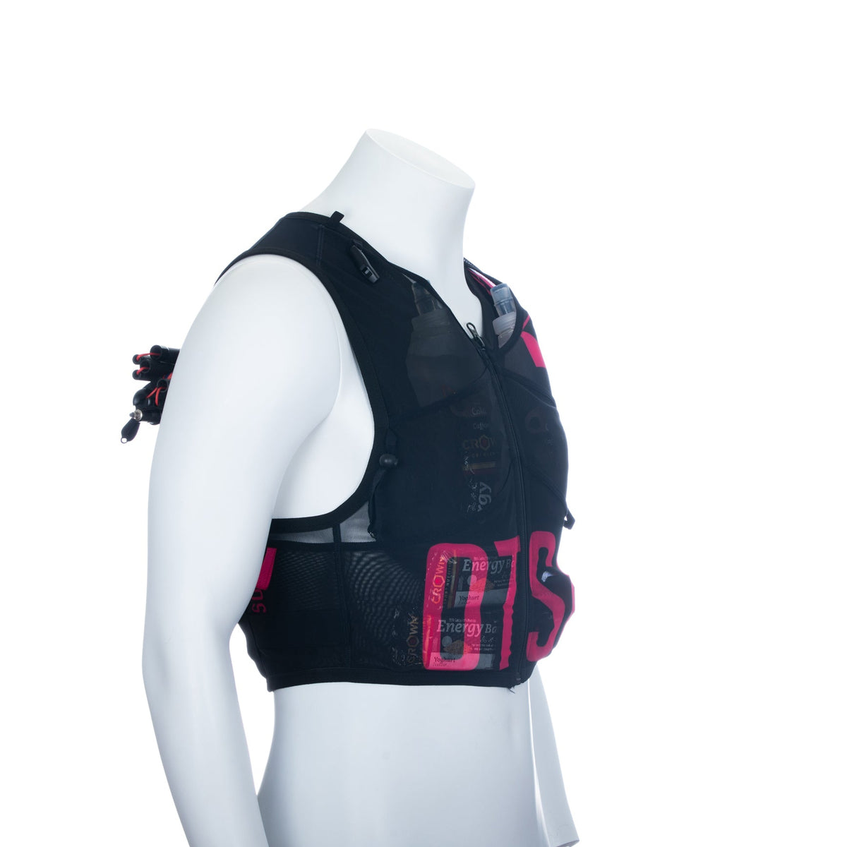 OTSO Trailrunning-Rucksack - Black & Pink – Produktansicht 44