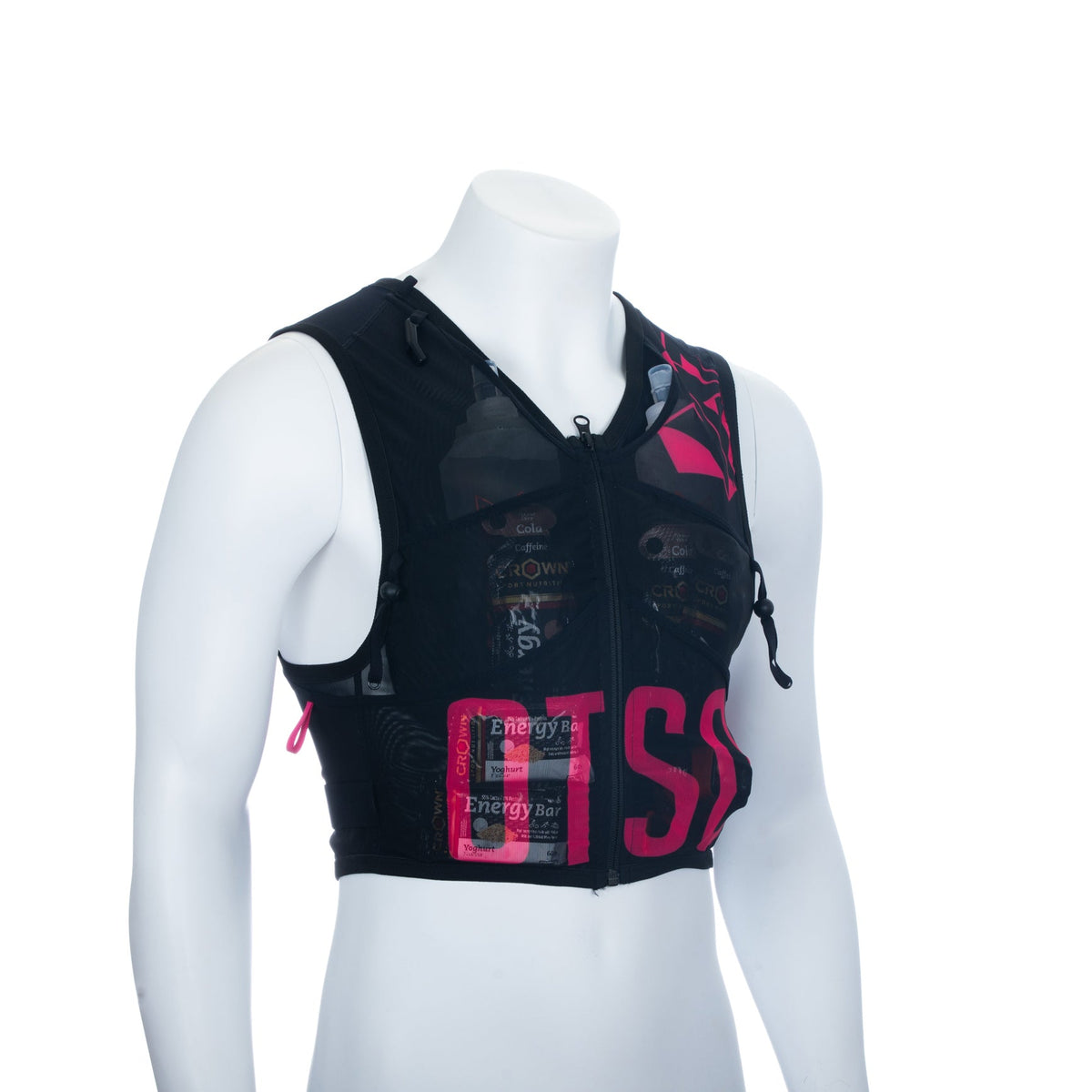OTSO Trailrunning-Rucksack - Black & Pink – Produktansicht 46