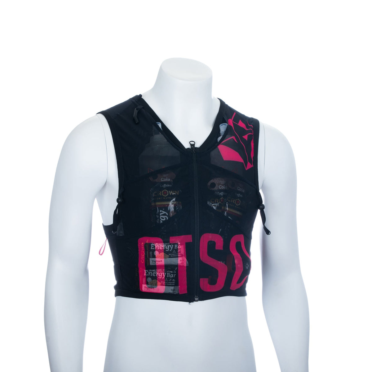 OTSO Trailrunning-Rucksack - Black & Pink – Produktansicht 47