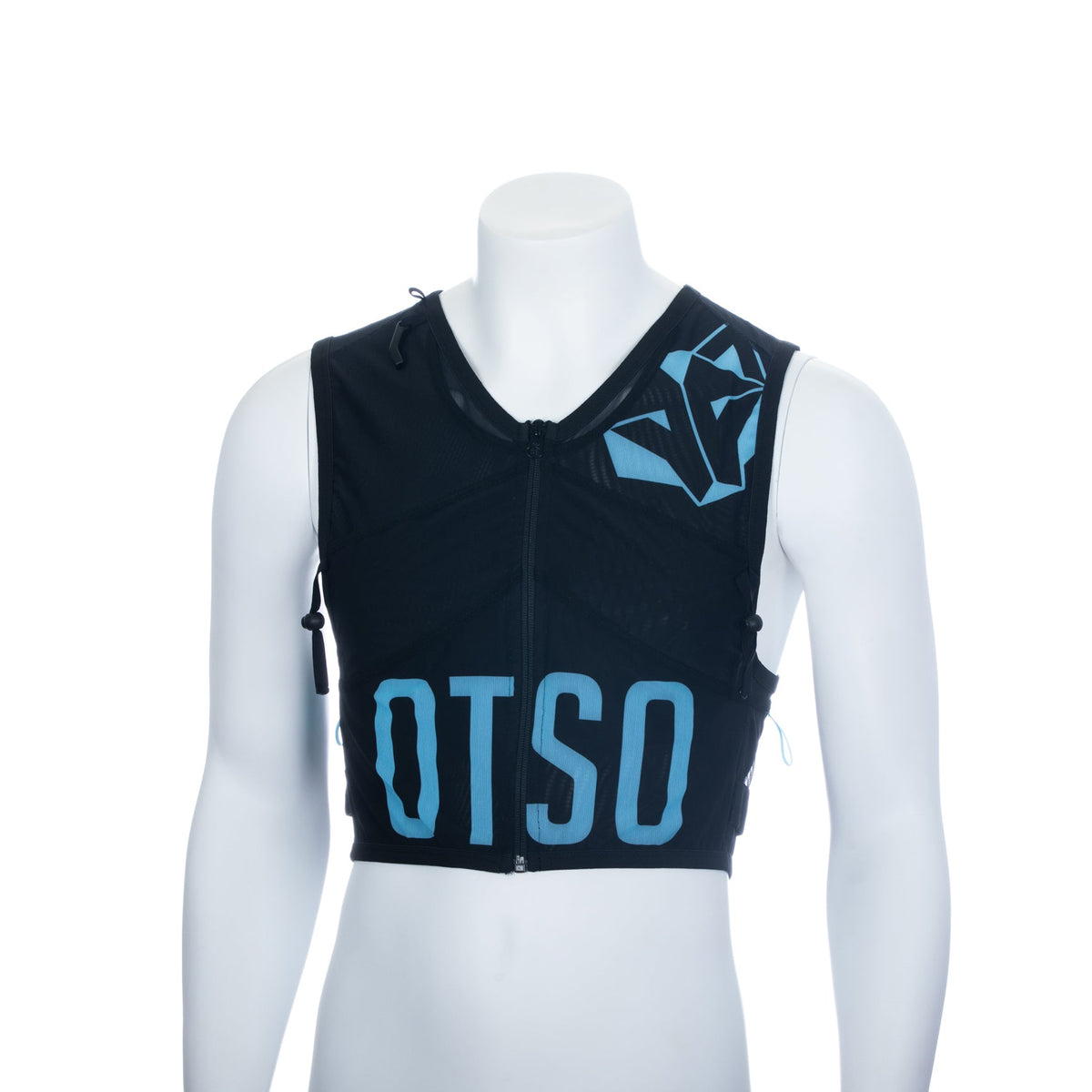 OTSO Trailrunning-Rucksack - Black & Turquoise – Produktansicht 30