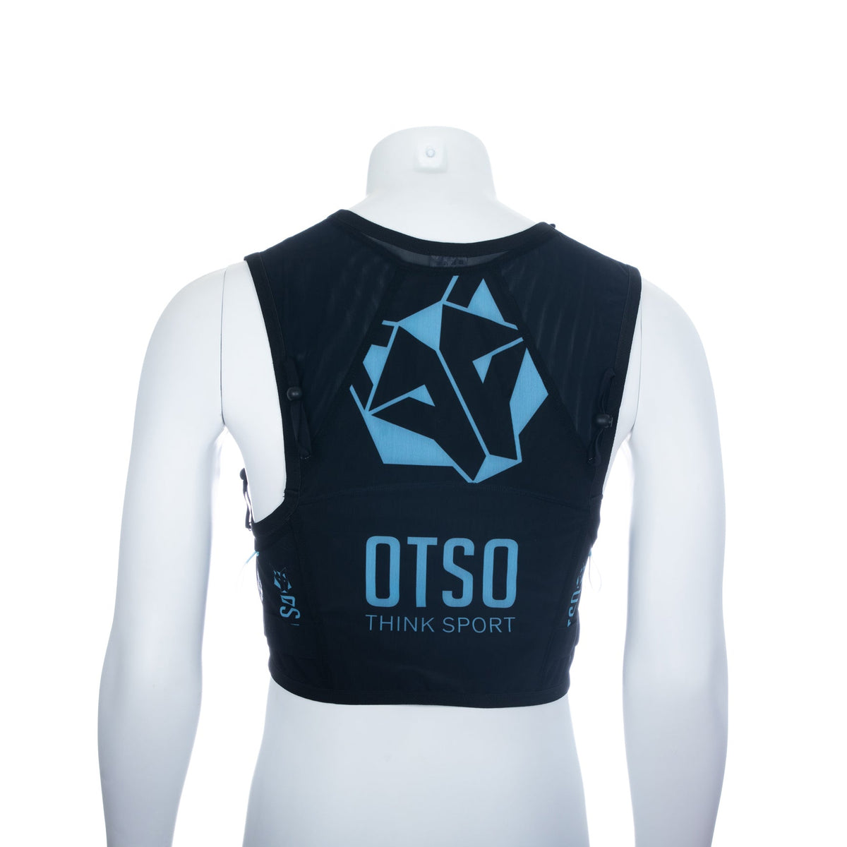 OTSO Trailrunning-Rucksack - Black & Turquoise – Produktansicht 41