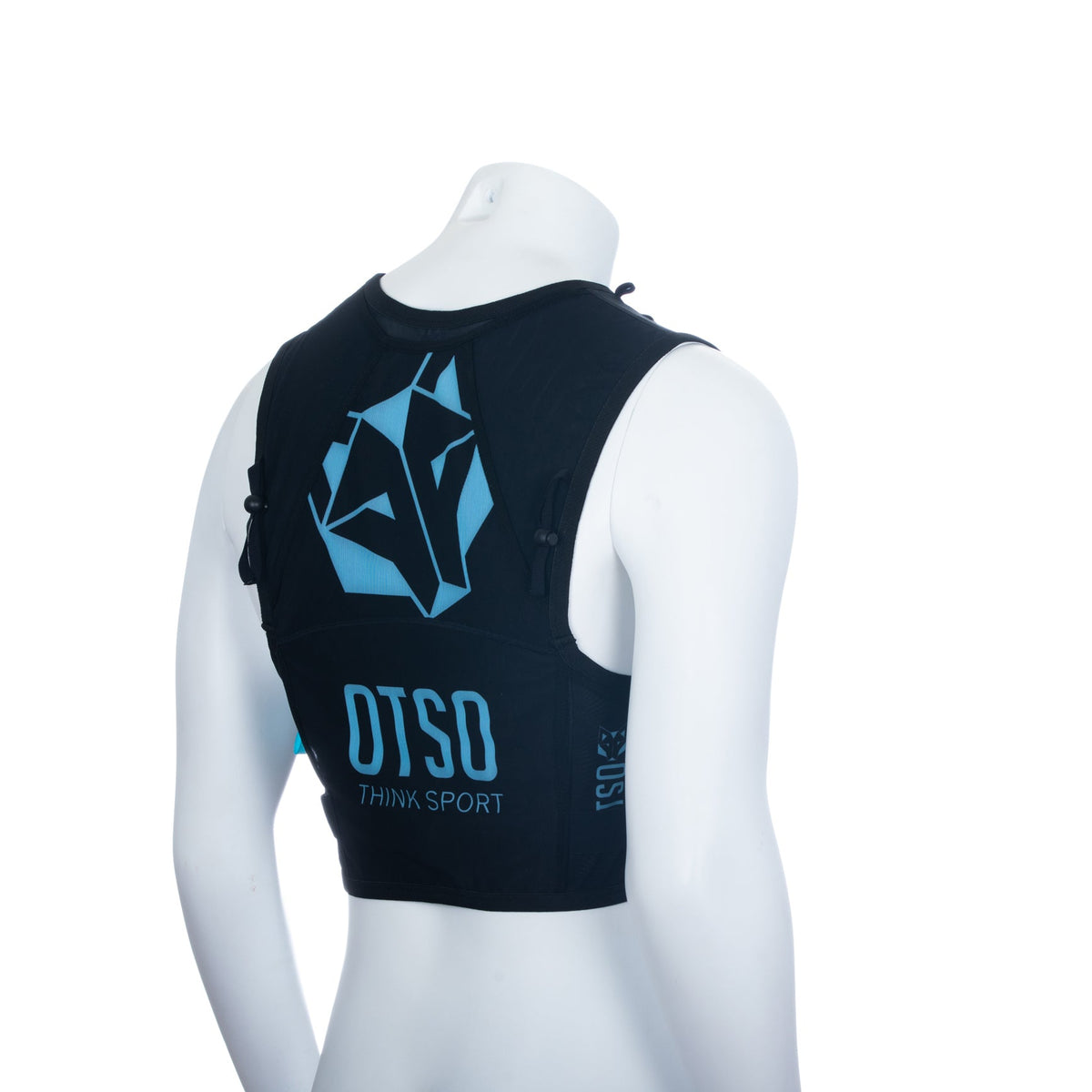 OTSO Trailrunning-Rucksack - Black & Turquoise – Produktansicht 44