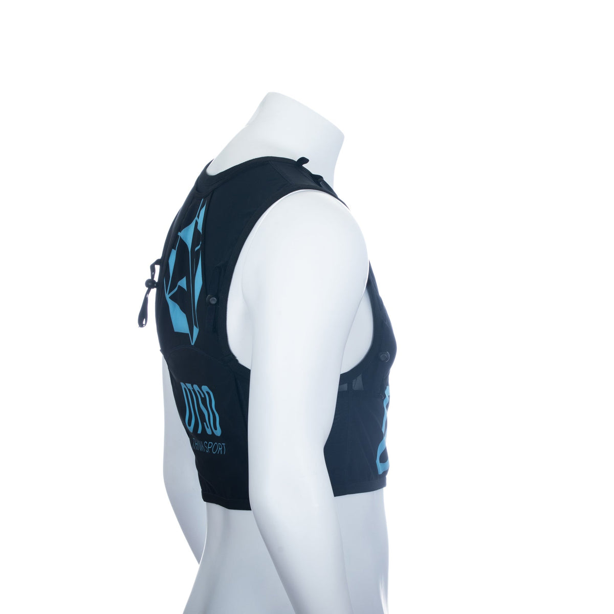 OTSO Trailrunning-Rucksack - Black & Turquoise – Produktansicht 46