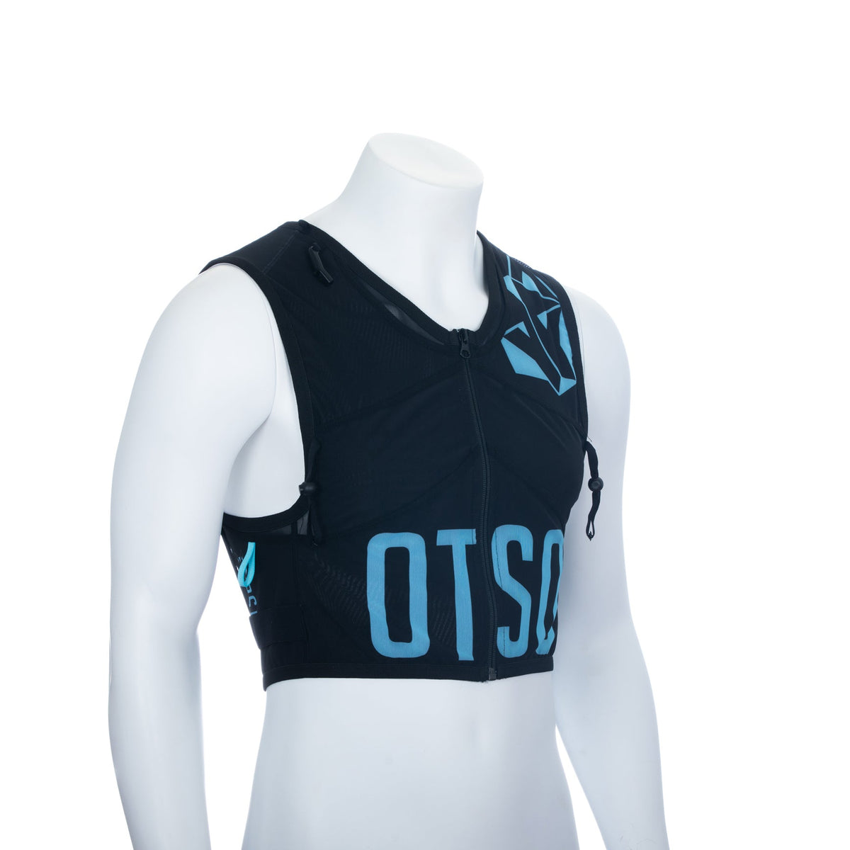 OTSO Trailrunning-Rucksack - Black & Turquoise – Produktansicht 51