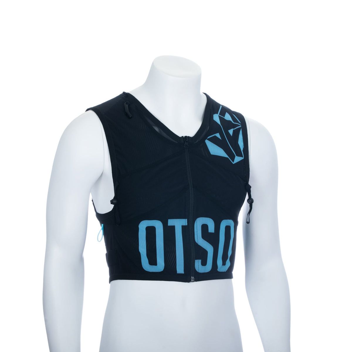OTSO Trailrunning-Rucksack - Black & Turquoise – Produktansicht 52