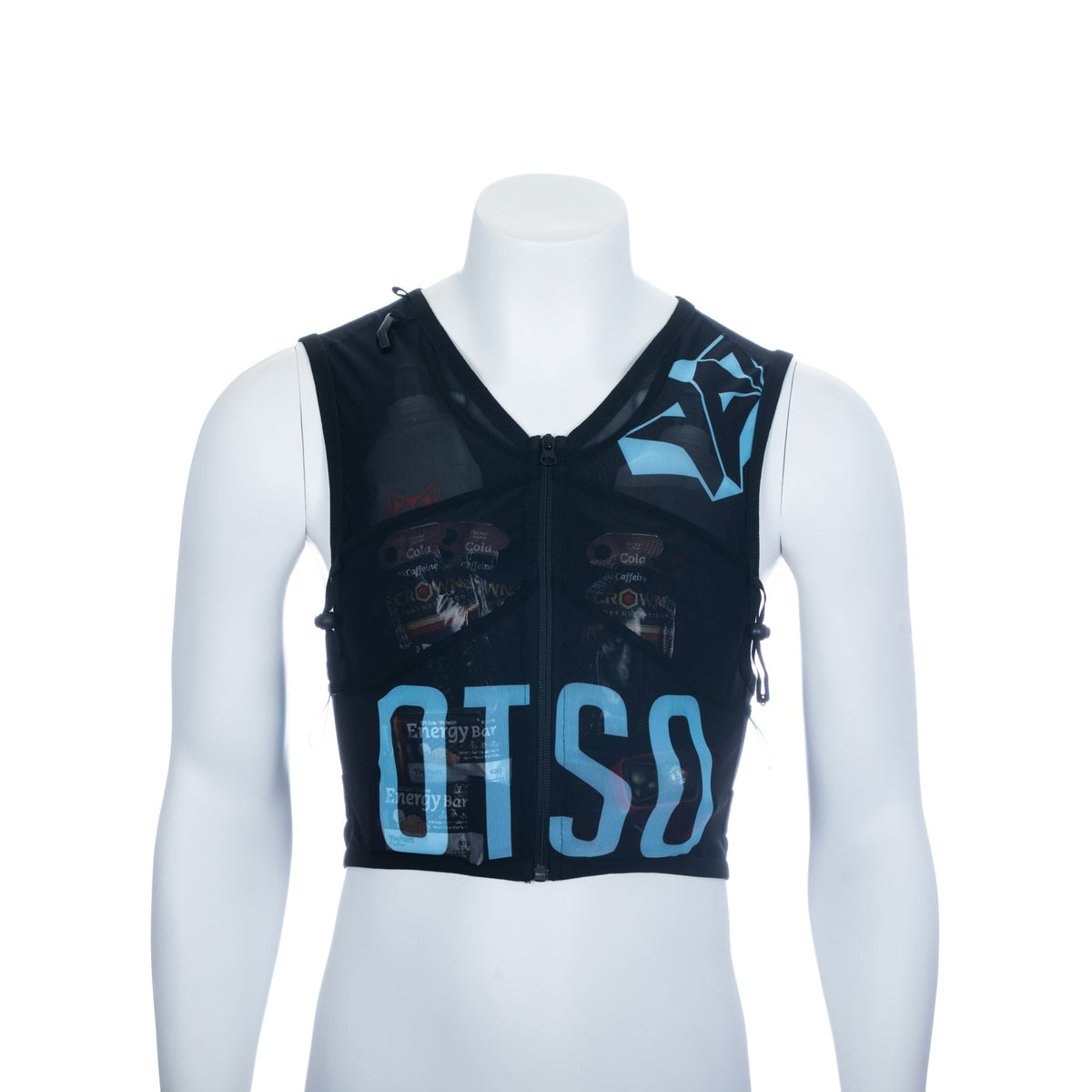 OTSO Trailrunning-Rucksack - Black & Turquoise – Produktansicht 7