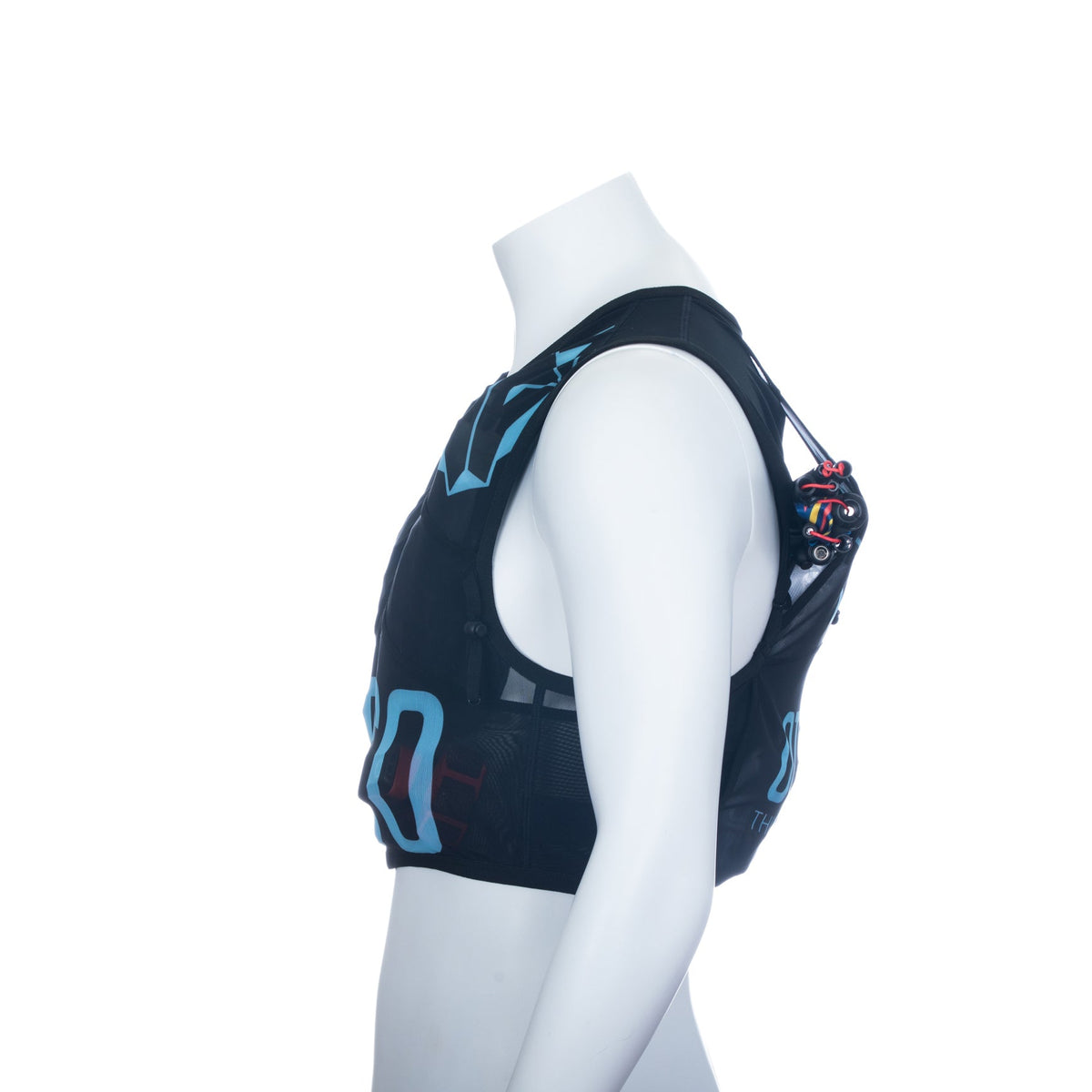 OTSO Trailrunning-Rucksack - Black & Turquoise – Produktansicht 13