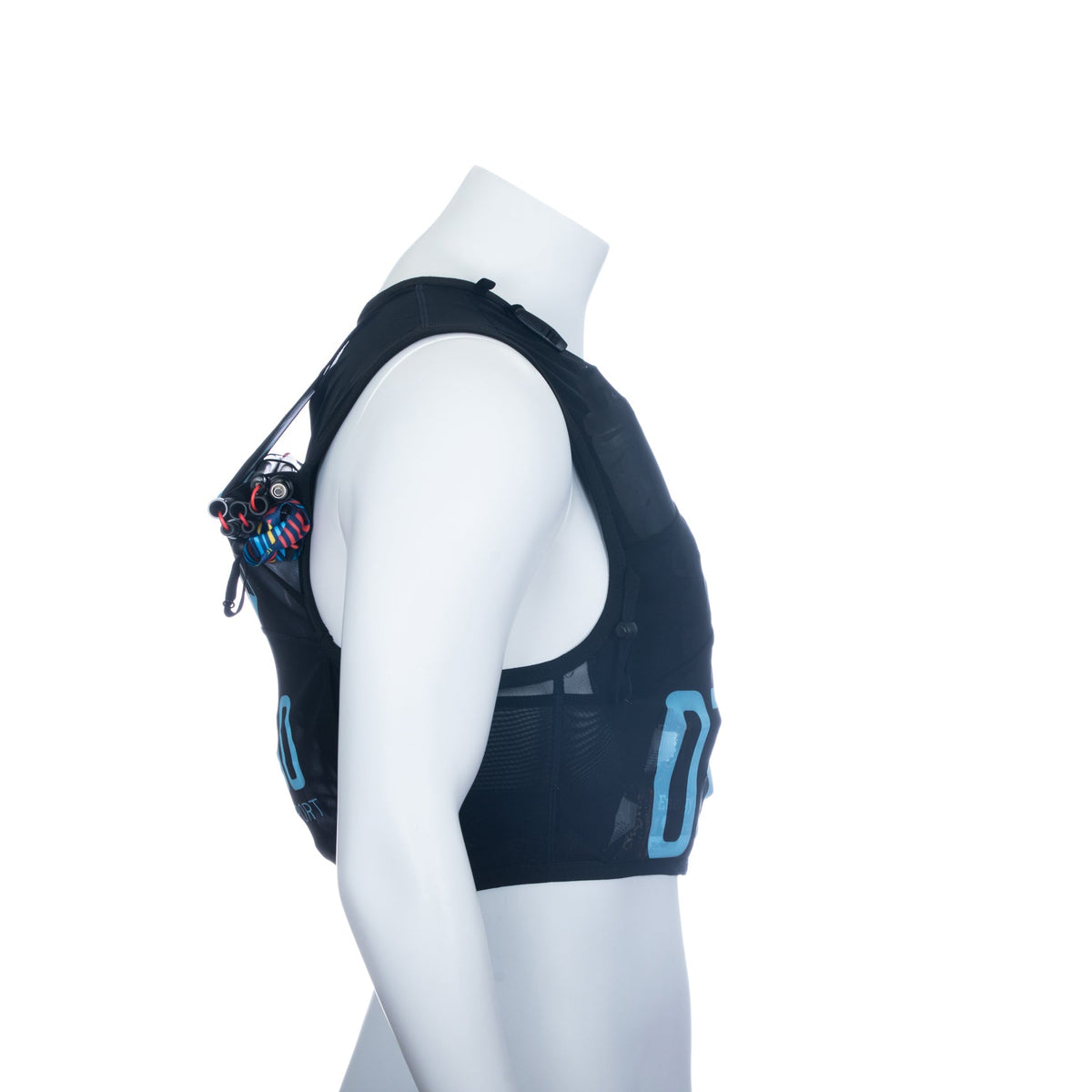 OTSO Trailrunning-Rucksack - Black & Turquoise – Produktansicht 24